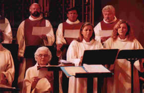 Choir at James & Alex' Wedding